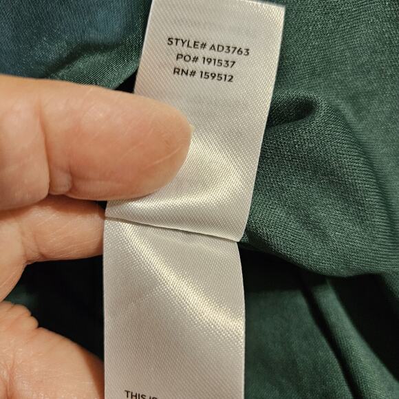 Lulus Perfect Refinement Emerald Satin Sleeveless Pleated Maxi Dress Size XL - Picture 11 of 11